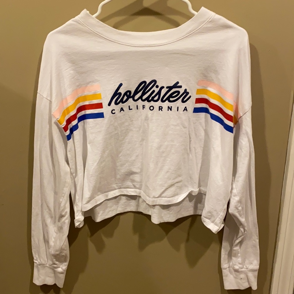 Long sleeve crop top